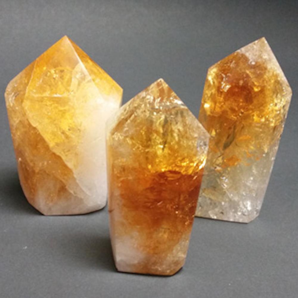 Polished Citrine Point
