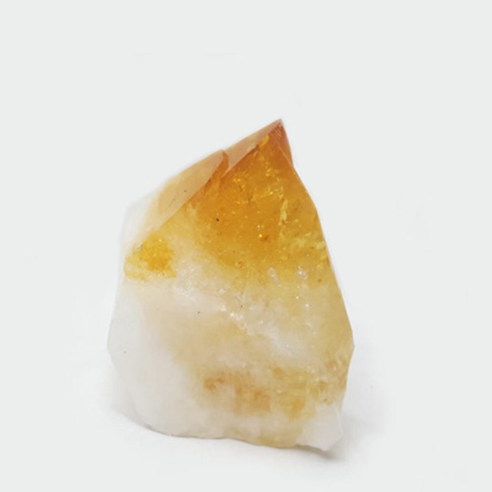 Citrine Point with Natural Sides