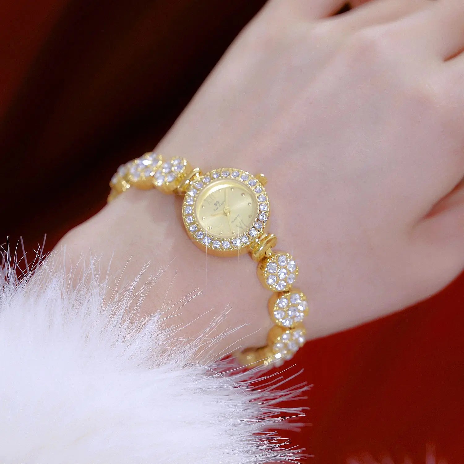 Valentina Crystal Tennis Bracelet Watch