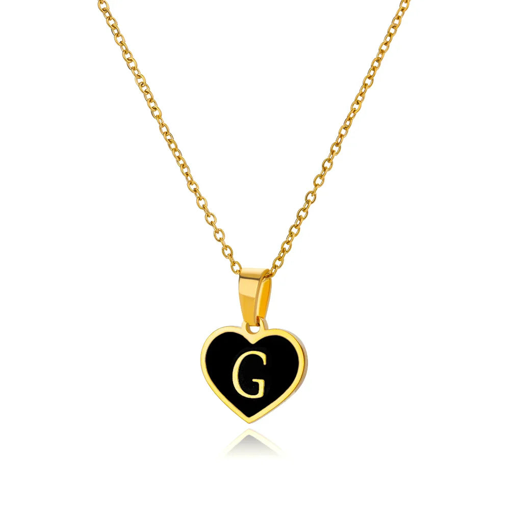 LoveScript Initial Necklace