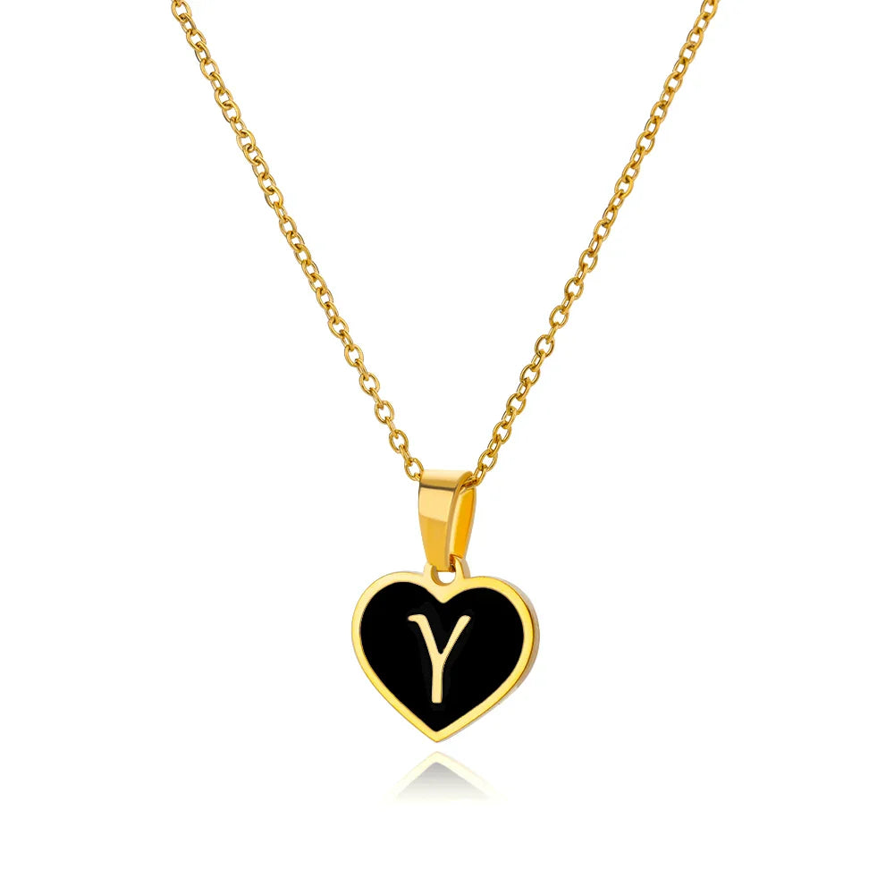 LoveScript Initial Necklace
