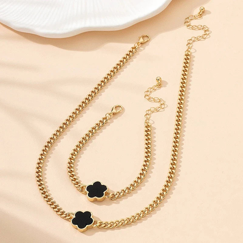 Lucky Clover Charm Set
