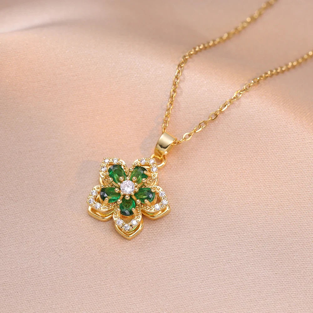 "Petals in Motion" Necklace