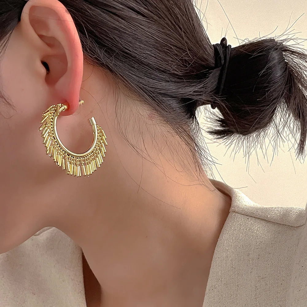Sunset Shimmer Hoops