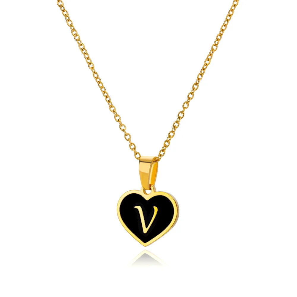 LoveScript Initial Necklace