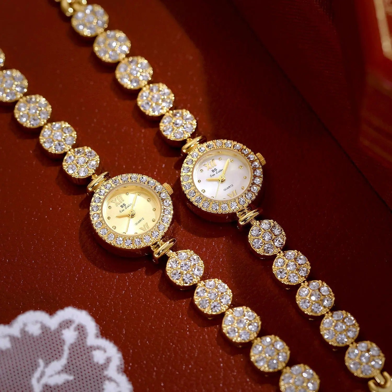 Valentina Crystal Tennis Bracelet Watch