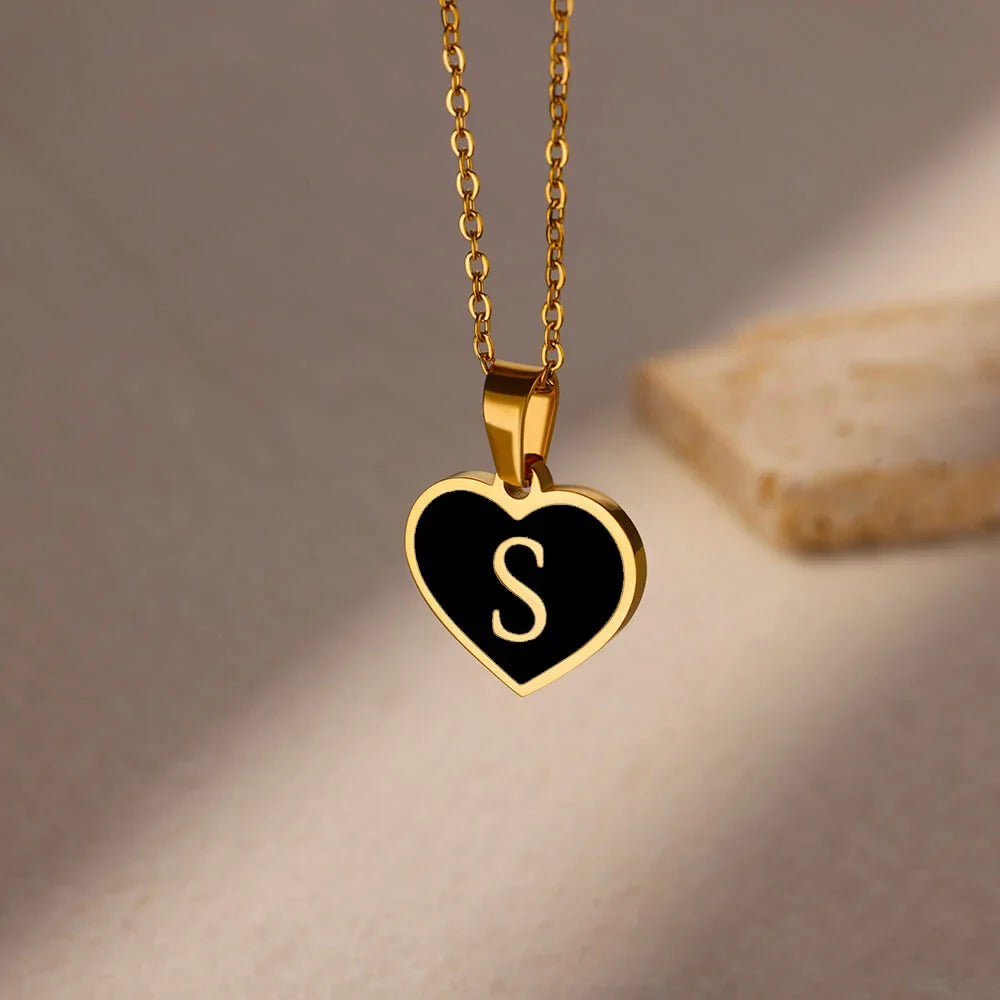 LoveScript Initial Necklace