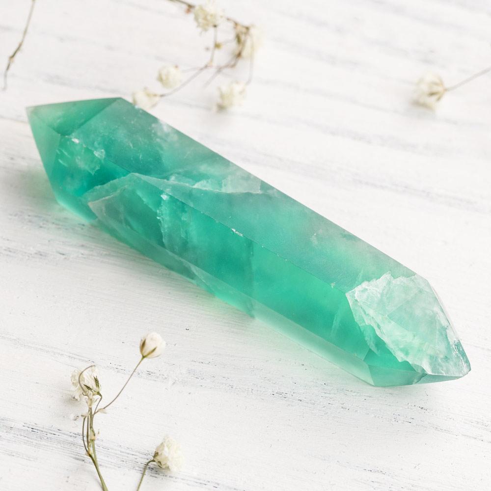 Oceanic Fluorite Awakening Wand