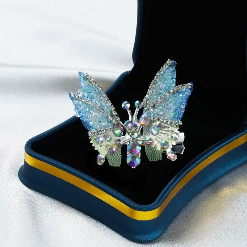 Butterfly Wing Hair Clips