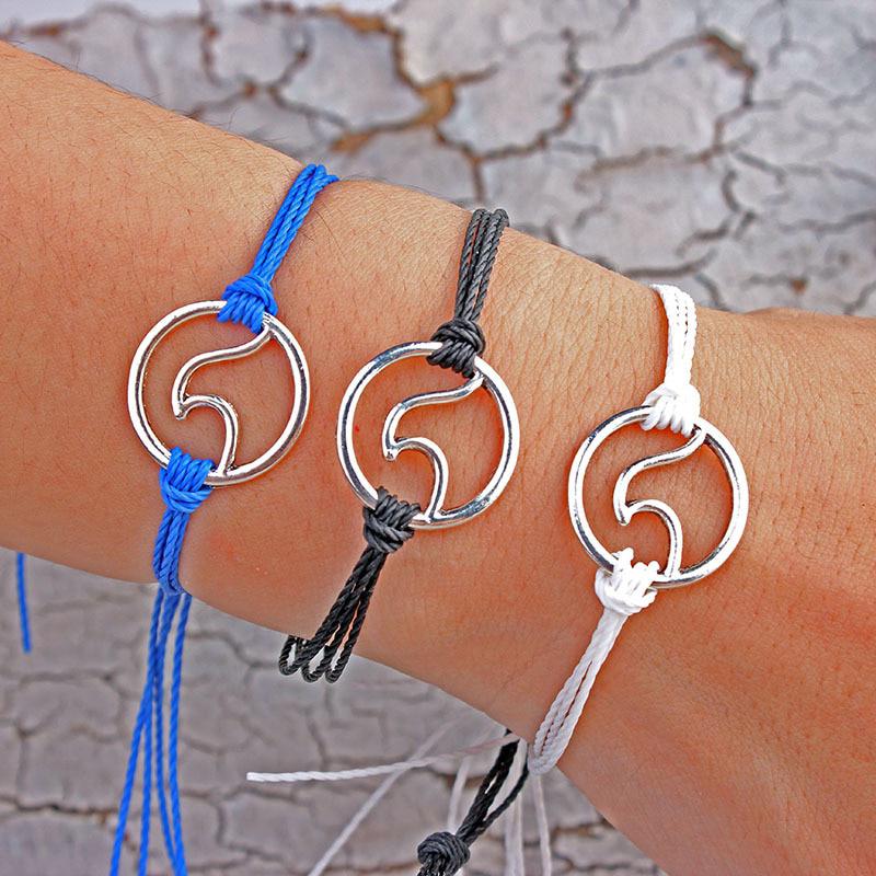 Handmade Ocean Wave Bracelet