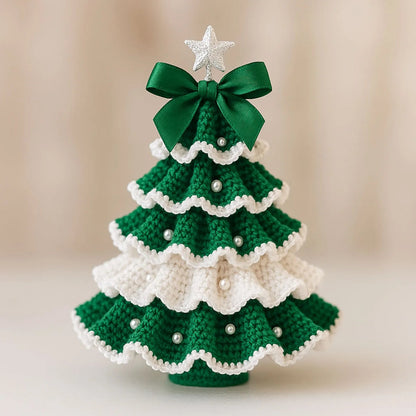 🎉BUY 3 GET 1 FREE🎄DIY Crochet Christmas Tree Kit – ✨Handmade Holiday Decoration Set