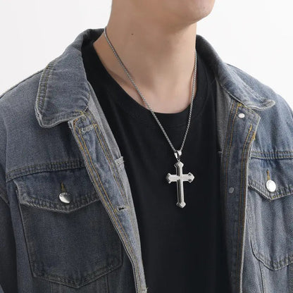 ✝️ “The Lord's Prayer” Cross Necklace -- Unisex