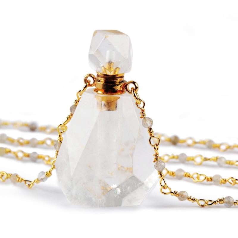 Crystal Perfume Necklace