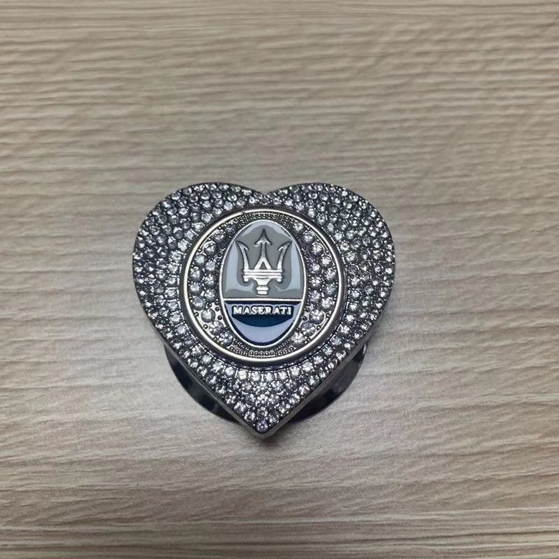 🔥49% OFF🔥Heart-shaped Diamond-studded One-button Start Protective Case