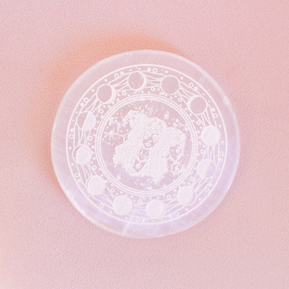 Selenite Harmonizer & Plate Bundle | Charge Your Crystal Bracelets