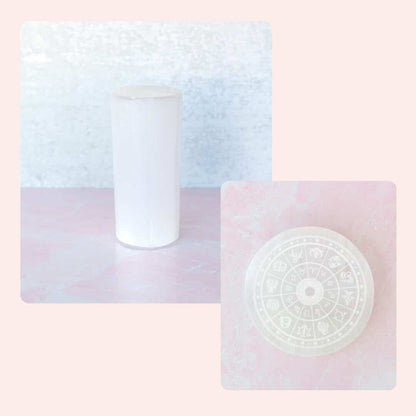 Selenite Harmonizer & Plate Bundle | Charge Your Crystal Bracelets