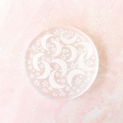 Selenite Harmonizer & Plate Bundle | Charge Your Crystal Bracelets