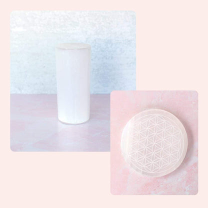 Selenite Harmonizer & Plate Bundle | Charge Your Crystal Bracelets