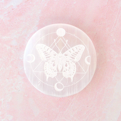 Selenite Harmonizer & Plate Bundle | Charge Your Crystal Bracelets