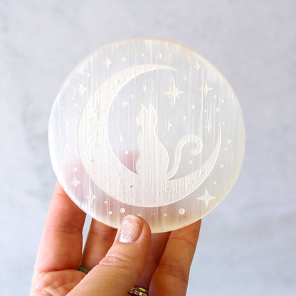 Selenite Harmonizer & Plate Bundle | Charge Your Crystal Bracelets