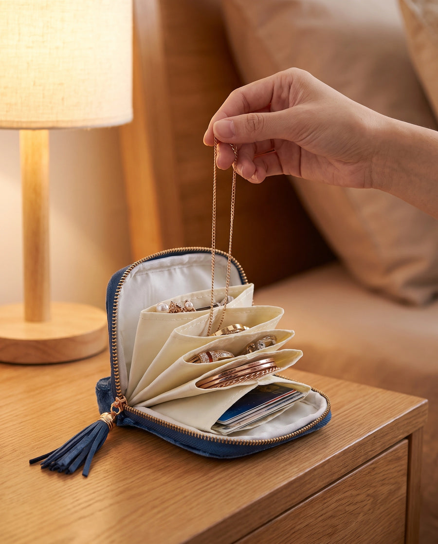 The Tangle-Free Jewelry Case