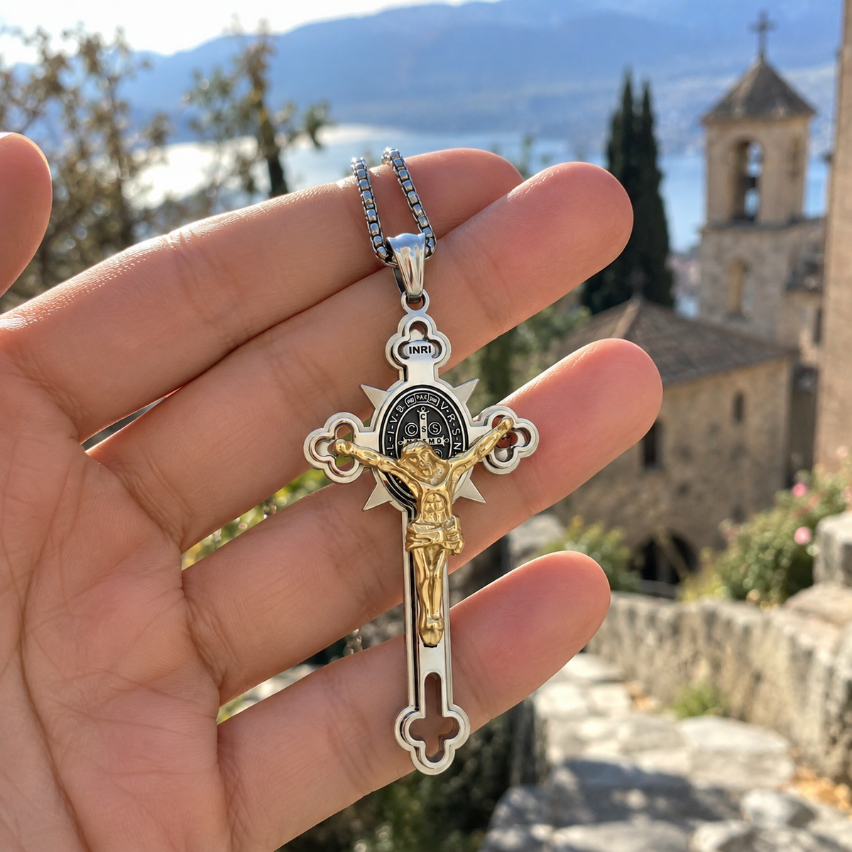 Keep Your Loved Ones Close, Even When You Can't Be — St. Benedict Cross