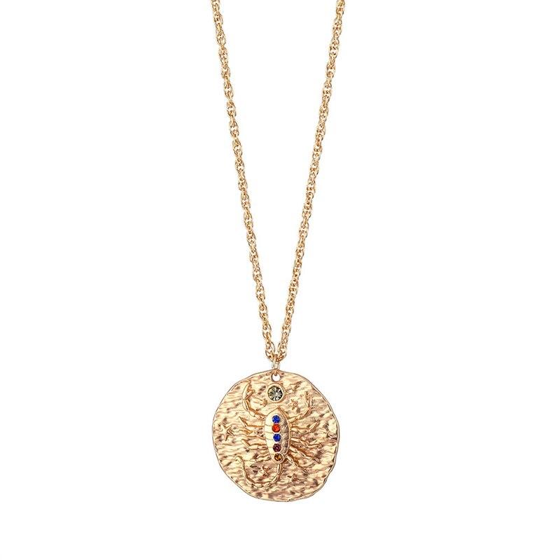 Zodiac Medallion Necklace