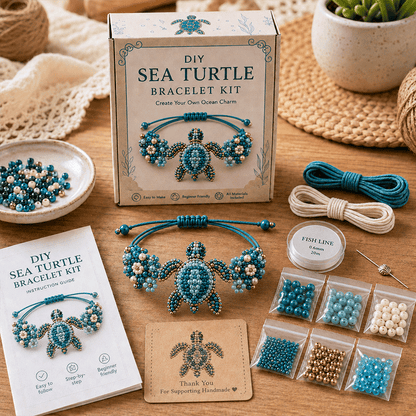 🔥50% Off Last Day - DIY Beaded Bracelet Making Kit