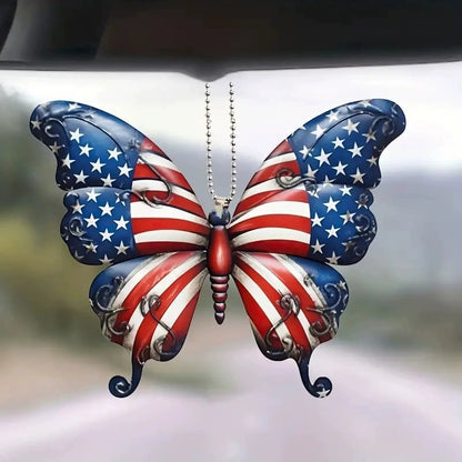 🦋Crystal Butterfly Acrylic Pendant