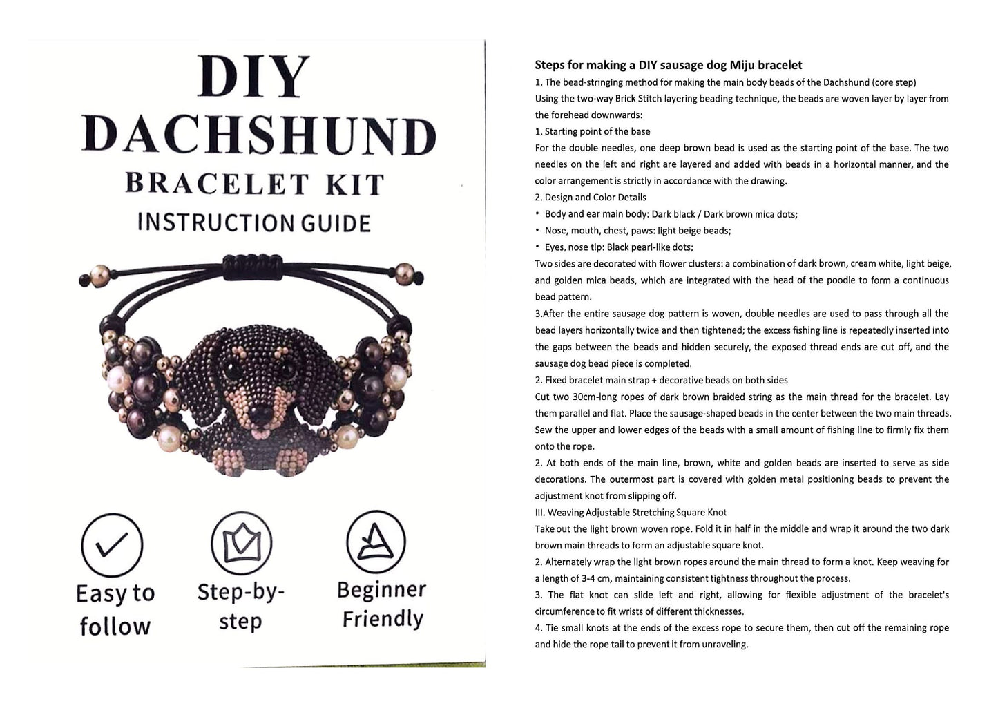 🔥50% Off Last Day - DIY Beaded Bracelet Making Kit