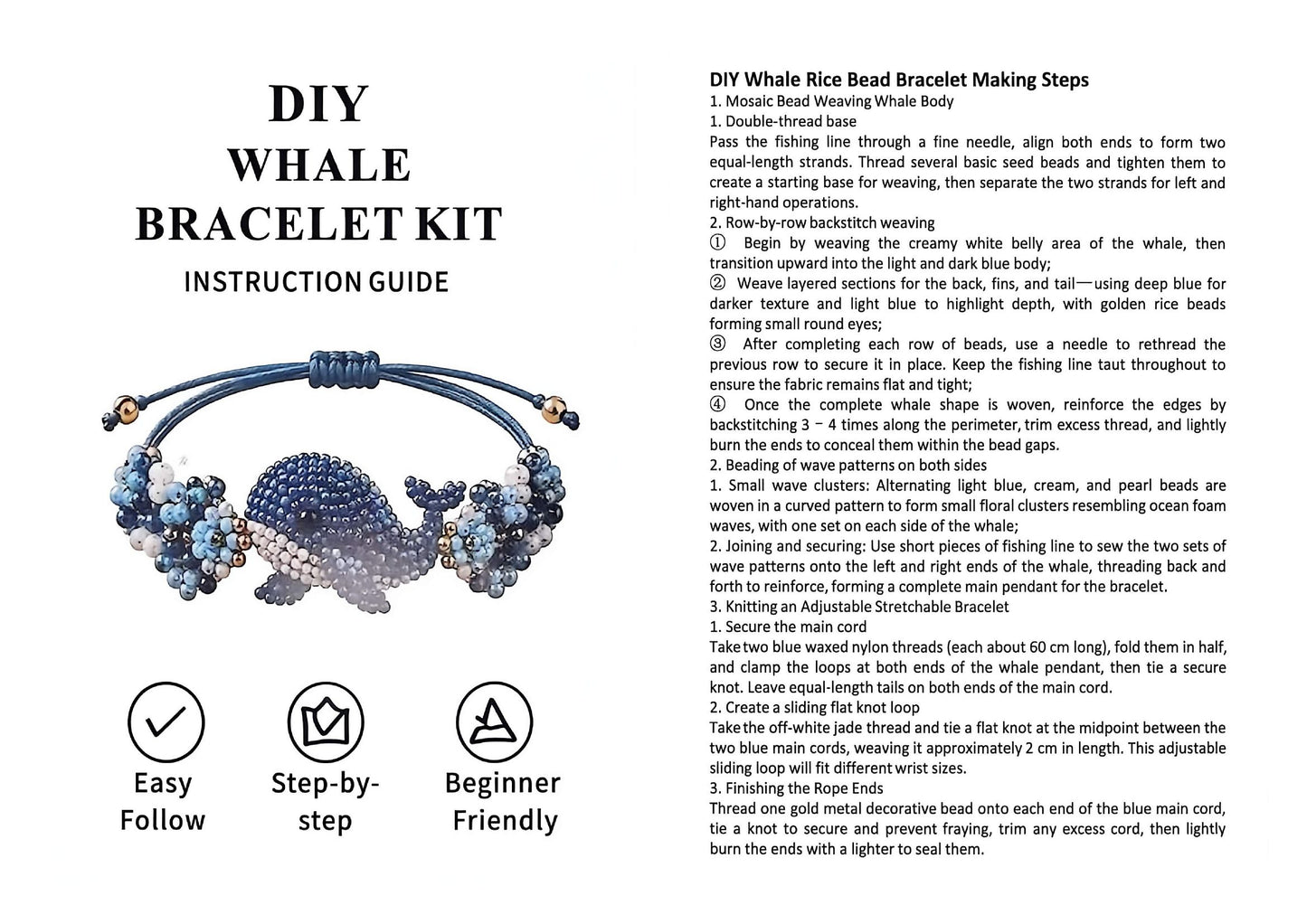 🔥50% Off Last Day - DIY Beaded Bracelet Making Kit