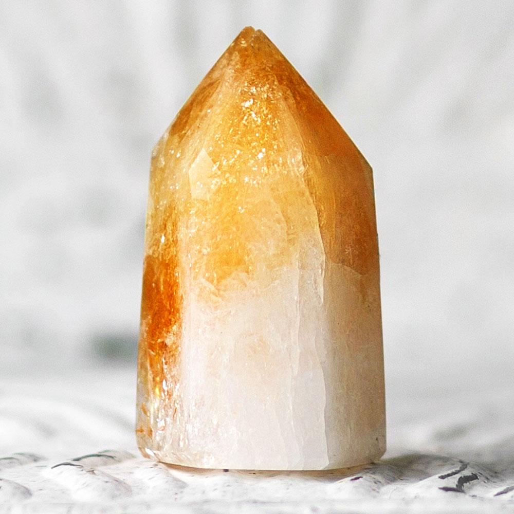 Polished Citrine Point