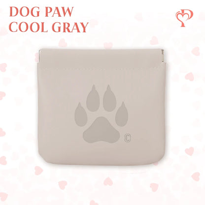 Pouchic - Personalized Snap Closure Leather Organizer Pouch