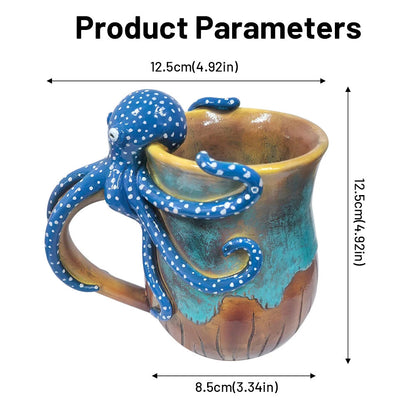 Creative Octopus Coffee Cup