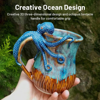 Creative Octopus Coffee Cup