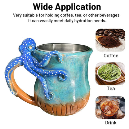 Creative Octopus Coffee Cup