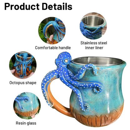 Creative Octopus Coffee Cup