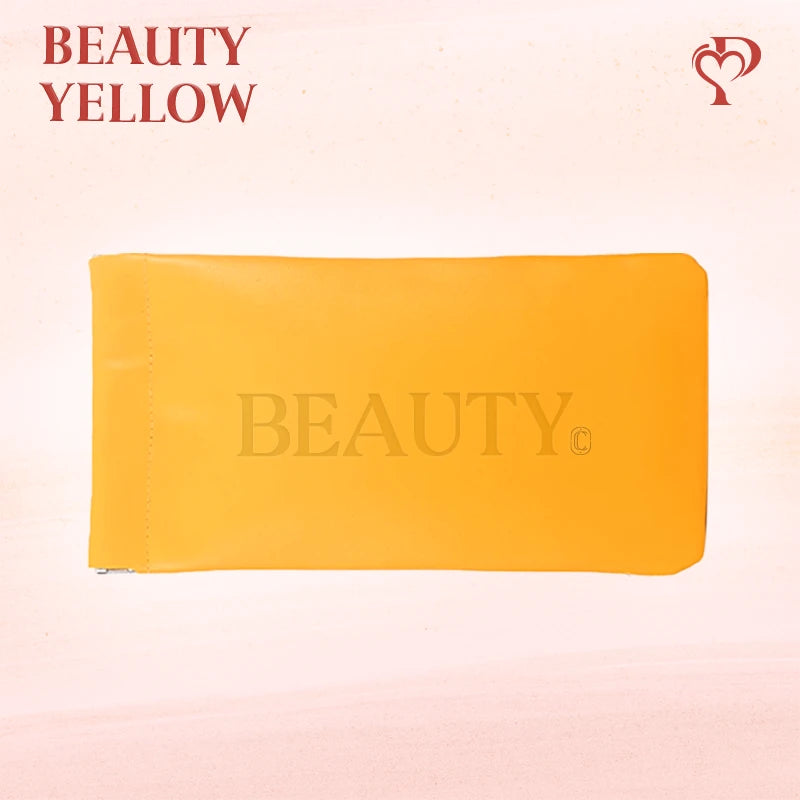 Pouchic - Personalized Snap Closure Leather Organizer Pouch