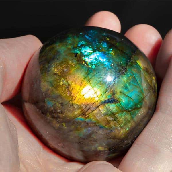 Natural Labradorite Sphere