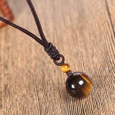 Tiger's Eye Stone Necklace