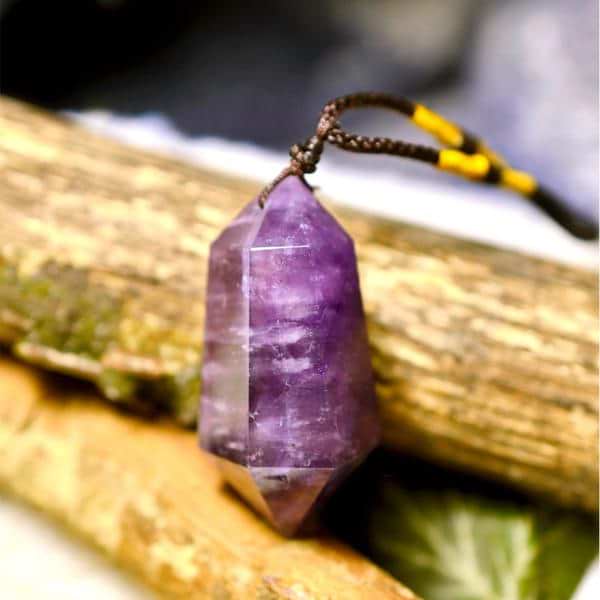Amethyst Crystal Necklace