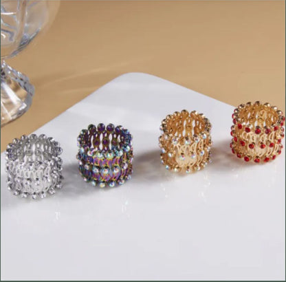 🎁 The Perfect Gift: Convertible Bangle Ring with Sparkling CZ Glamour 💎