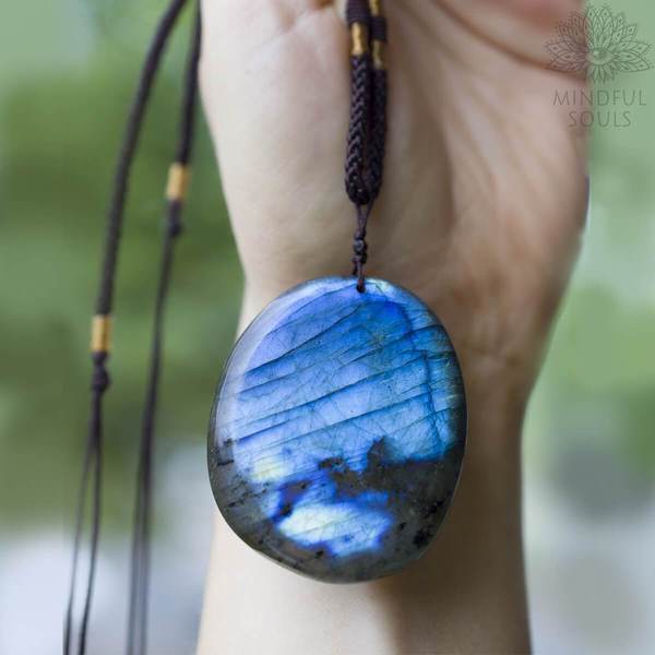 Empowering Labradorite Crystal Necklace