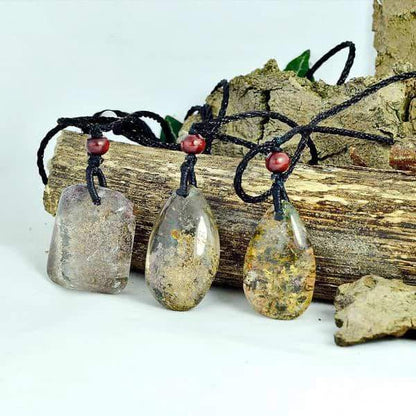 Nature Phantom Quartz Necklace