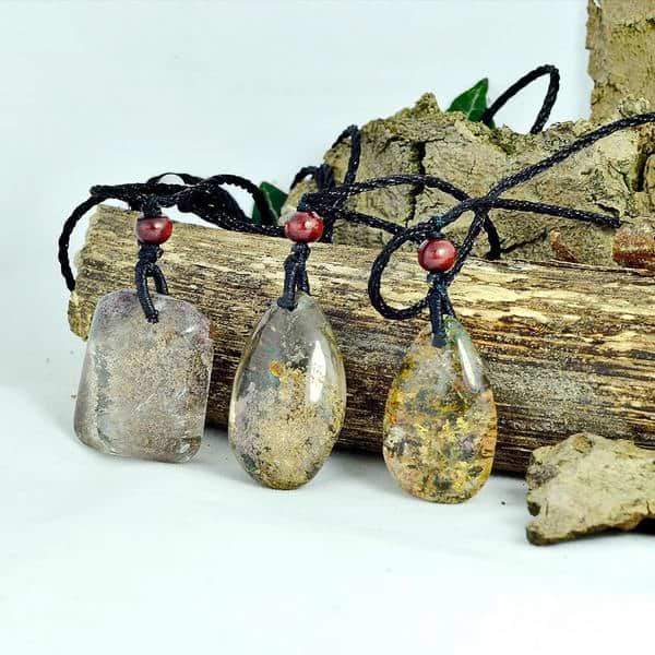 Nature Phantom Quartz Necklace