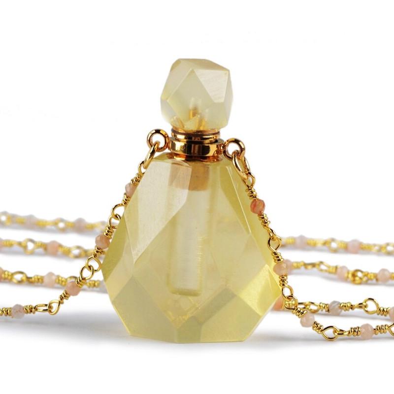 Crystal Perfume Necklace