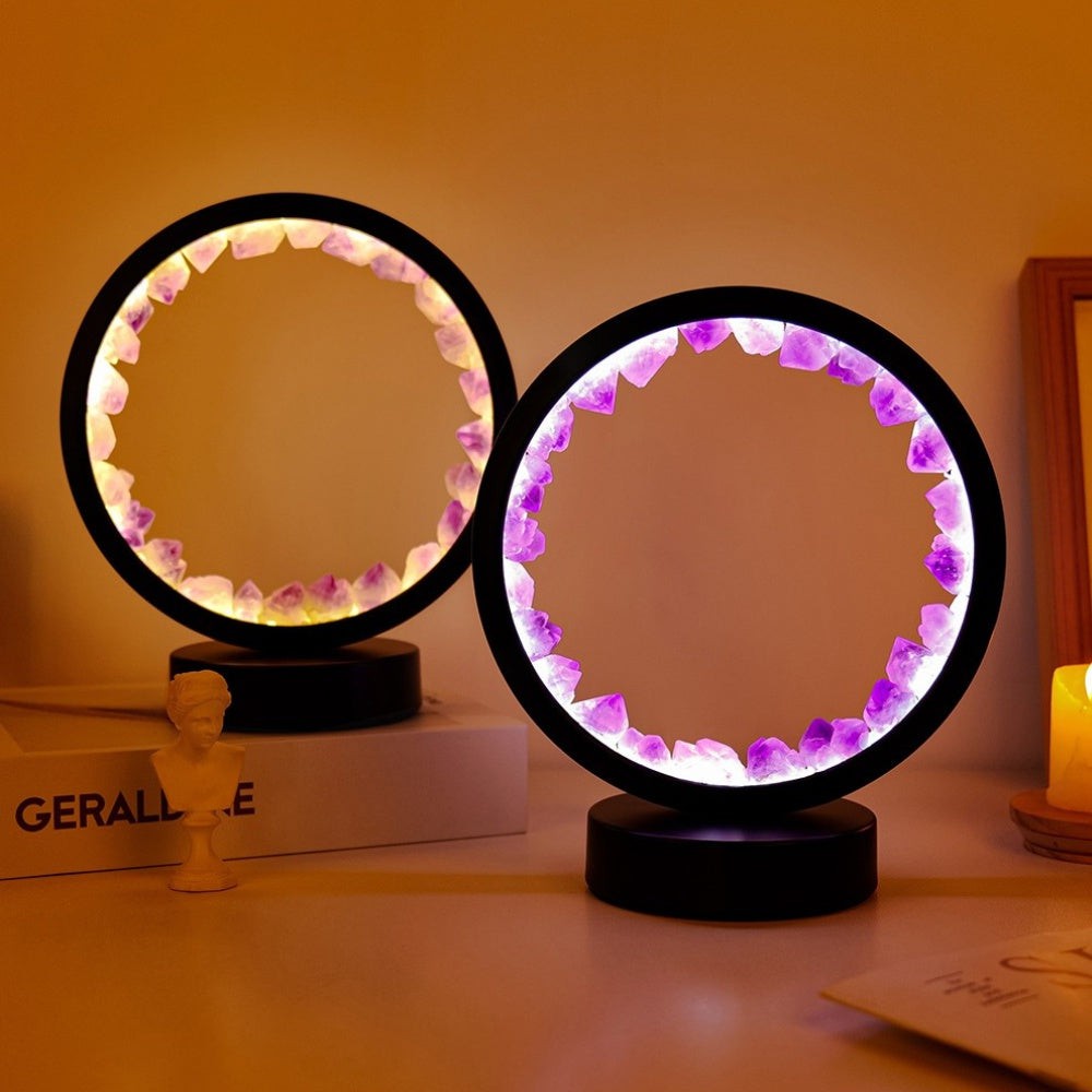 Amethyst Portal Crystal Lamp