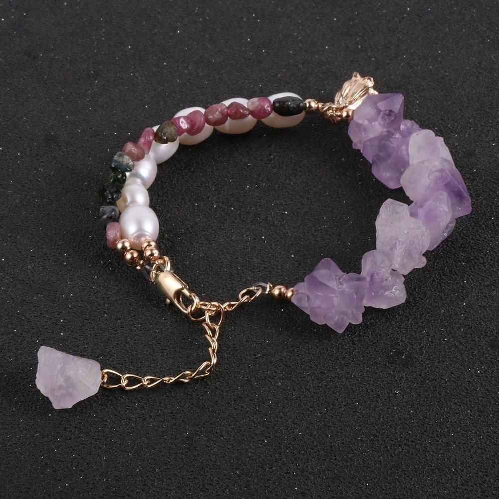 Amethyst Crystal Bracelet Fusion