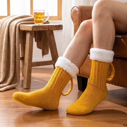 Atropos™ BrewBoot Mug Socks – Soft Warmth for Every Brew