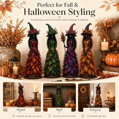💥LAST DAY 50% OFF - 🧙 Enchanted Autumn Witch Figurine